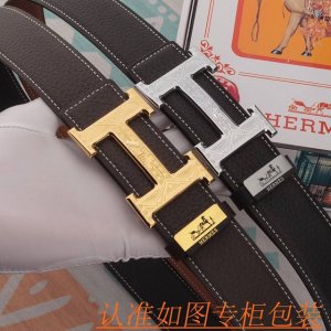 Belt: Hermes Original Cowhide Belt (Ddd) Men's Belt: 100% top-grain cowhide leat