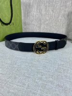 Width 4.0Cm Gucci's belt makes a stunning appearance in the Spring/Summer collec