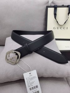 Gucci belt, original product, 4.0cm, imported top-grain cowhide leather (not th