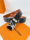 Product name: Lv..Louis..Vuitton belt original Model: Buckle, classic pure stee