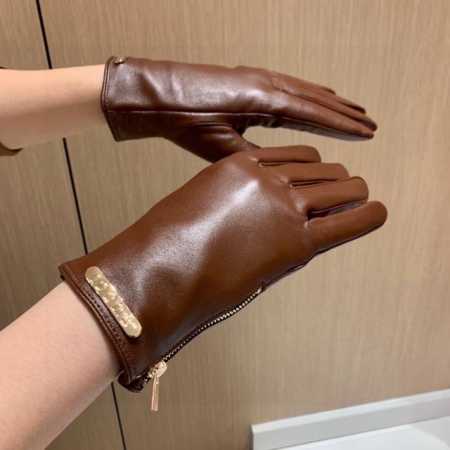 2025 New Exclusive First Release Touchscreen Gloves Gucci New Side Zipper Design - Click Image to Close