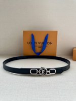 2.0W This Lv Iconic Double-Sided Belt Features A Slim Silhouette For The New Sea