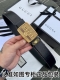 Belt: Gucci.Gucci original Belt: 100% first layer cowhide, guaranteed genuine l