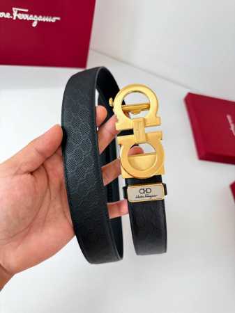 Product Name: Ferragamo Automatic Belt Model: Automatic buckle, pure steel auto - Click Image to Close