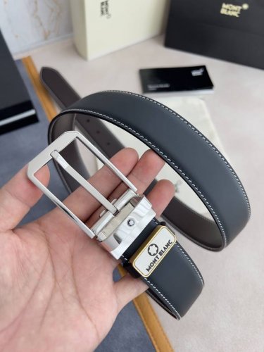 Product Name: Montblanc Original Belt Model: Pin Buckle, New Classic Premium Pin