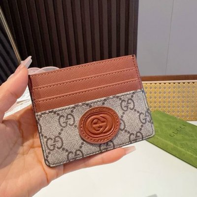 Gucci card holder coin purse multiple card slots official website synchronized s