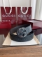 Beautiful Gucci Double G buckle Men's new belt counter synchronization width 4
