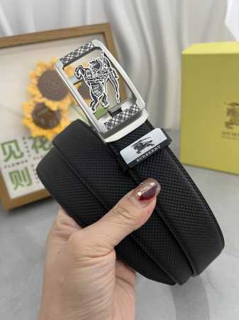 Product Name: Burberry Automatic Leather Belt Material: 100% top-grain cowhide l - Click Image to Close