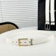 Saint Laurent Women's Belt Classic Colors Available, Every Stitch Is Tightly Wov
