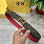 Picture packagingFendi Fendi counter same style width 4.0Cm double ring reversib