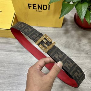 Picture packagingFendi Fendi counter same style width 4.0Cm double ring reversib