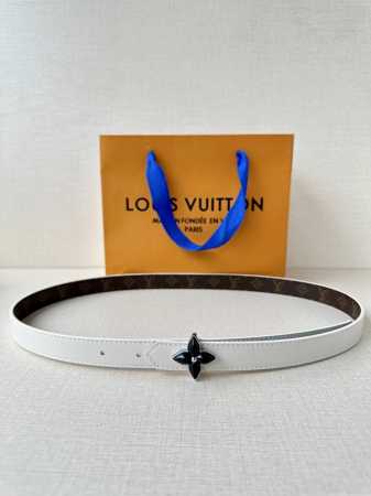 2.0 Wide Lv Mini Flowergram double-sided belt is made of Monogram canvas and sti - Click Image to Close