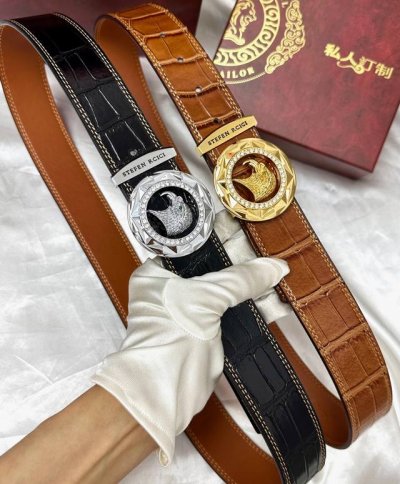 Belt: Stefen Rcici. Alligator Belt DDD: Top-tier original replica. Private cust