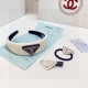 Special three-piece set with counter packaging Prada headband, hairband, hairpin