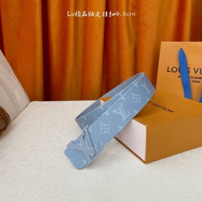 Louis Vuitton 4.0Mm Men's Double-Sided Original Leather Double-Sided Use Boutiqu