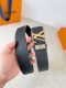 Product Name: Louis Vuitton Belt - Original Single Belt Model: Hook, Classic Pur