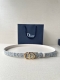 Width 2.0Cm Dior Inspired By The Iconic Bag Of The Same Name The Montaigne Belt
