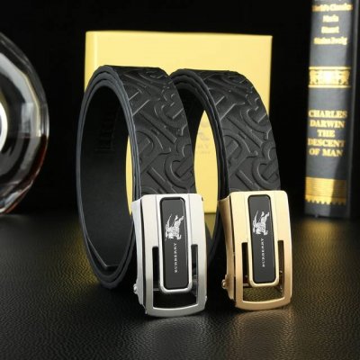 Burberry Original High-Quality 3.5Cm Automatic Premium Buckle Double-Sided Top-G