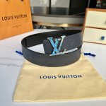 Louis Vuitton (Ddd) Full set packaging, 40mm width, genuine one-piece cast metal
