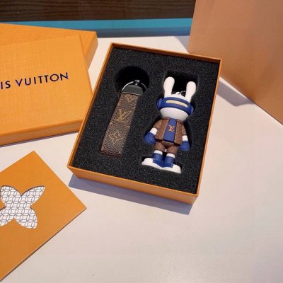 Lv rabbit doll keychain can be detached as a car ornament, Internet celebrity ho