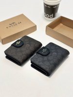 Color Black Size 15X10 Coach counter model Original cowhide counter new favorit