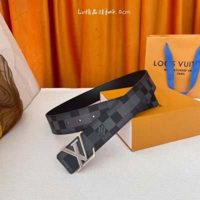 Special Louis Vuitton 4.0Mm Men's Top-Grade Authentic Single-Piece Double-Sided