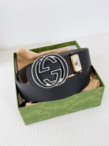 Product Name: Gucci.Gu...Cci Original Single Belt, Leather Belt Model: Hanging B