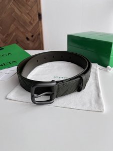 Bv 2025 Newest Men's Braided Belt, Handmade Intreccio Large Check Braided Italia