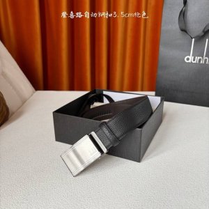 Dunhill 35mm Automatic Belt, with a sliding buckle design and exquisite craftsma