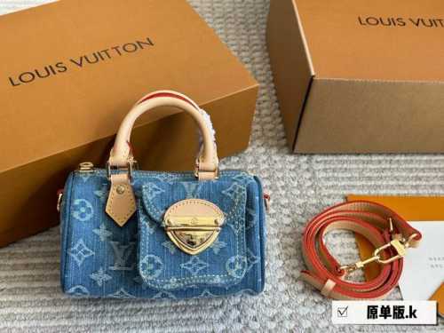 Original version with gift box Vintage denim bag Yyds casual and stylish The tre