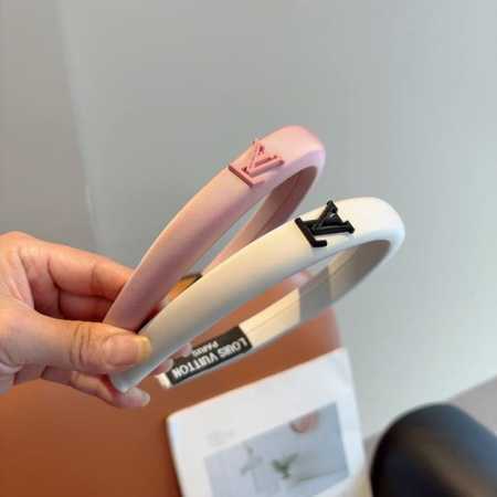 with packaging Lv Louis Vuitton classic new headband, fashionable and cute wide - Click Image to Close