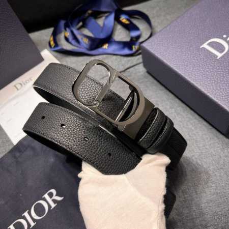 Special Dior width 3.5Cm new men's waist practical and embellished belt, importe - Click Image to Close