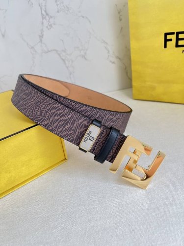 Product Name: Fendi Belt Original Single Model: Hanging Buckle, Original Classic