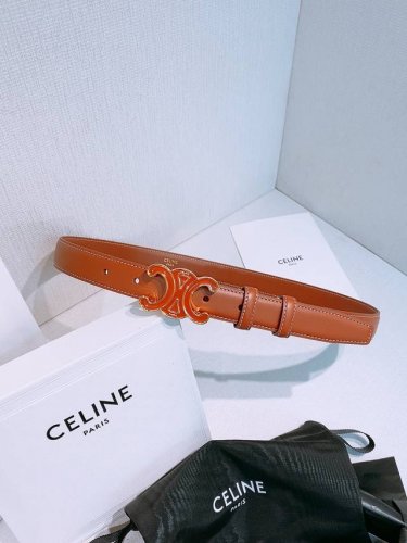 White line - Arc de Triomphe enamel buckle Taurillon leather split leather linin