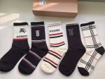 Special Burberry Burberry big B's new women's stockings, a box of five pairs of