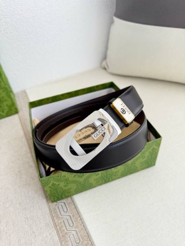 Product Name: Gucci.Gu...Cci Automatic Belt, Leather Belt Model: Automatic Buckl