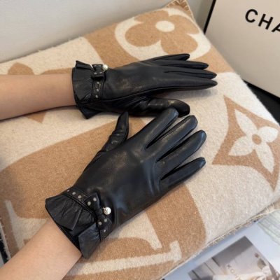2025 New Exclusive First Release Touchscreen Gloves Chanel Original Quality, Off