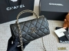 Chanel 25S Kelly Silver Horizontal This season's must-have Kelly horizontal flap
