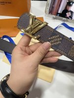 lv Louis Vuitton Full Set Of Packaging 40Mm Width Genuine One-Piece Casting H