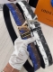 Belt: Louis Vuitton Top Replica - Belt: Fujiwara Hiroshi style floral design - O