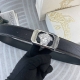 Versace Special Leather Belt Series, Original Factory Premium Stainless Steel Bu