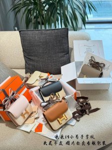 Upgraded version of palm-grained cowhide leather Light luxury Kang Kang bag, the