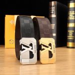 Louis Vuitton Punching Secret Original High-End Quality Width 3.8 Exquisite Stee