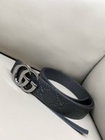 Gucci3.5cm Reversible Belt with Rectangular Buckle Gucci brand presents a variet