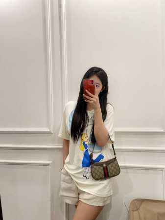 Gift box packaging. This Gucci Ophidia underarm bag (DDD) looks even better with - Click Image to Close