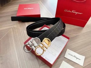 The top choice is Ferragamo's belt, which perfectly combines modern design with