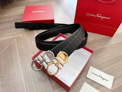 The top choice is Ferragamo's belt, which perfectly combines modern design with