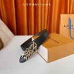 Louis Vuitton 3.0Mm Women's Double-Sided Original Leather, Double-Sided Use of