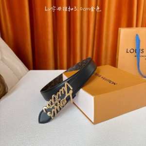 Louis Vuitton 3.0Mm Women's Double-Sided Original Leather, Double-Sided Use of