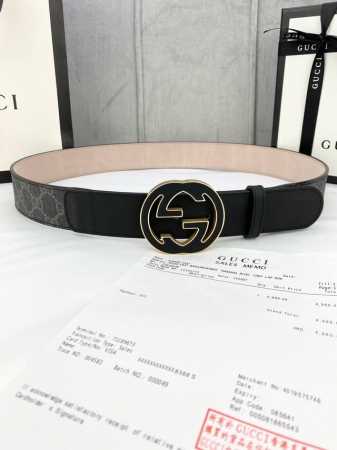 Width 4.0 Cm Gucci This Belt Makes A Striking Debut In The New Collection, Featu - Click Image to Close